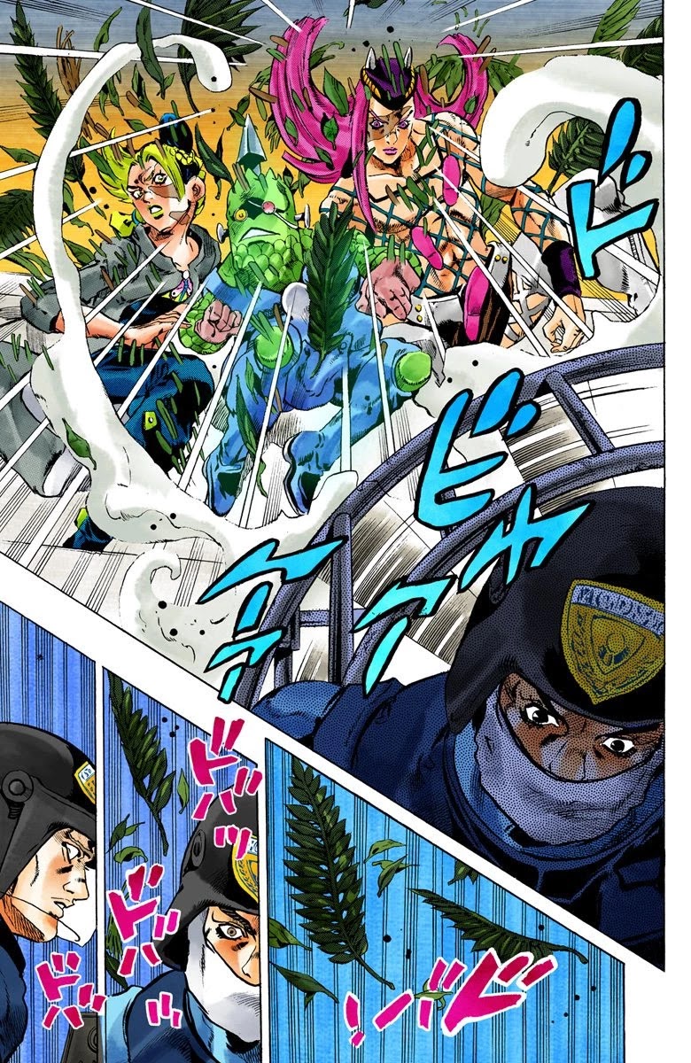 JoJo's Bizarre Adventure Part 6 - Stone Ocean (Official Colored) chapter 80 page 14
