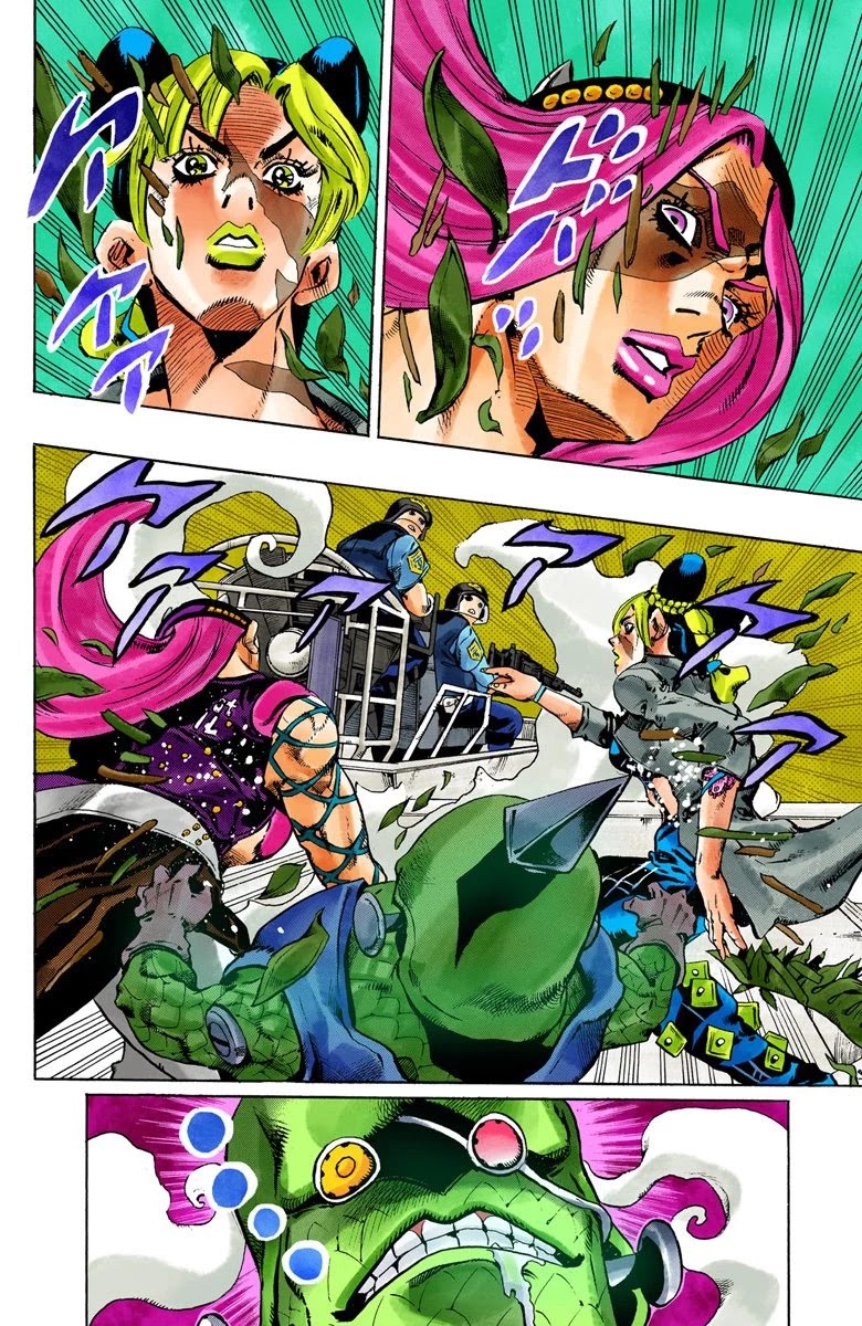 JoJo's Bizarre Adventure Part 6 - Stone Ocean (Official Colored) chapter 80 page 15