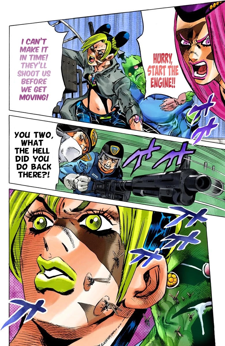 JoJo's Bizarre Adventure Part 6 - Stone Ocean (Official Colored) chapter 80 page 17