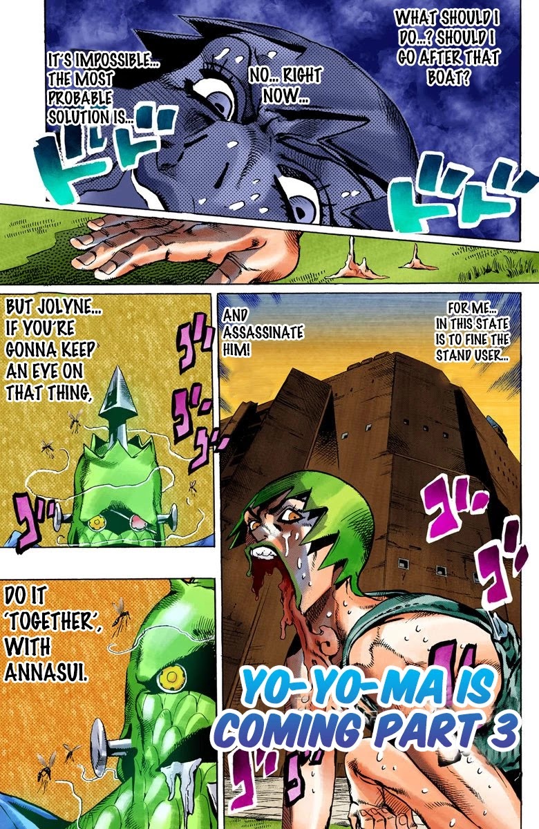 JoJo's Bizarre Adventure Part 6 - Stone Ocean (Official Colored) chapter 80 page 2