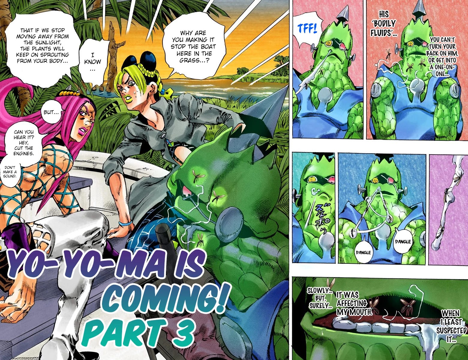 JoJo's Bizarre Adventure Part 6 - Stone Ocean (Official Colored) chapter 80 page 3