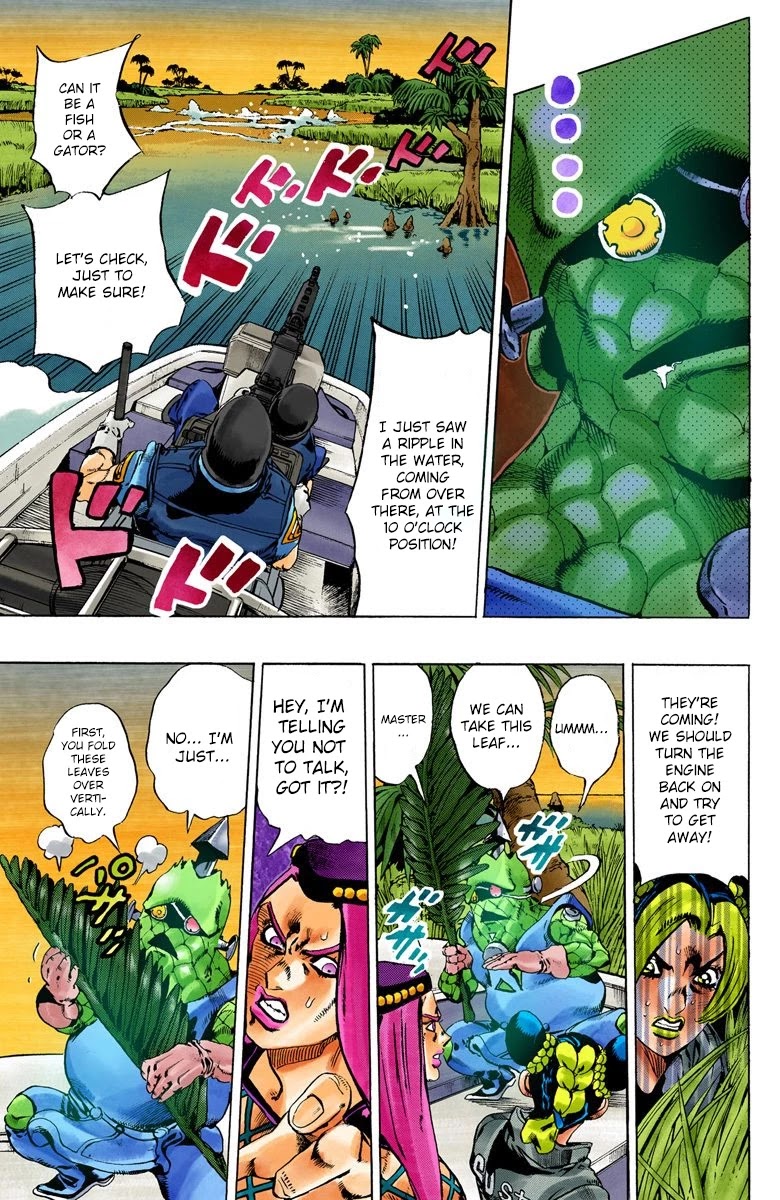 JoJo's Bizarre Adventure Part 6 - Stone Ocean (Official Colored) chapter 80 page 9