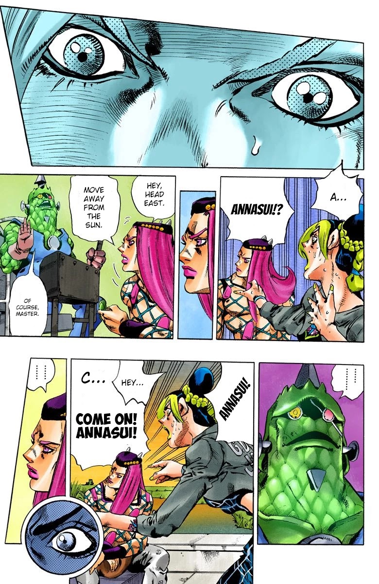 JoJo's Bizarre Adventure Part 6 - Stone Ocean (Official Colored) chapter 81 page 10