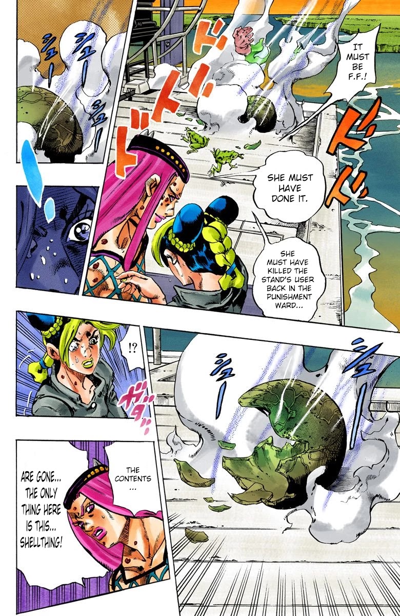 JoJo's Bizarre Adventure Part 6 - Stone Ocean (Official Colored) chapter 85 page 15