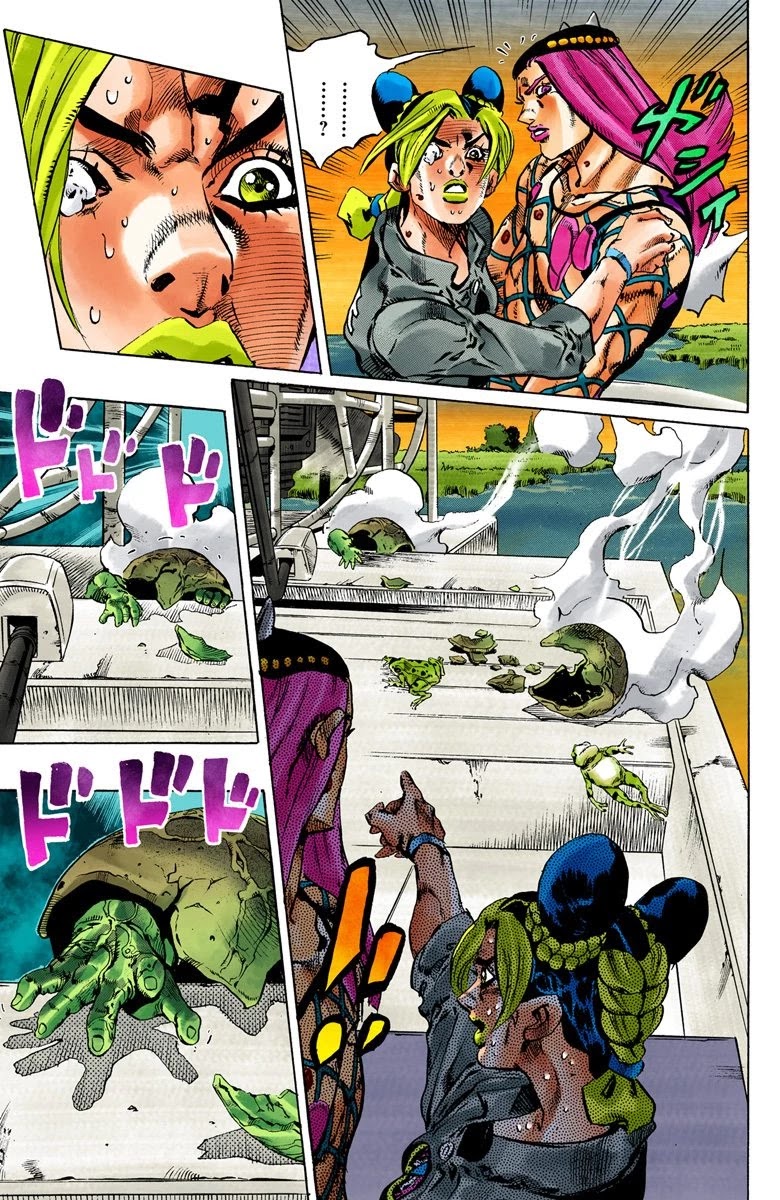 JoJo's Bizarre Adventure Part 6 - Stone Ocean (Official Colored) chapter 85 page 16