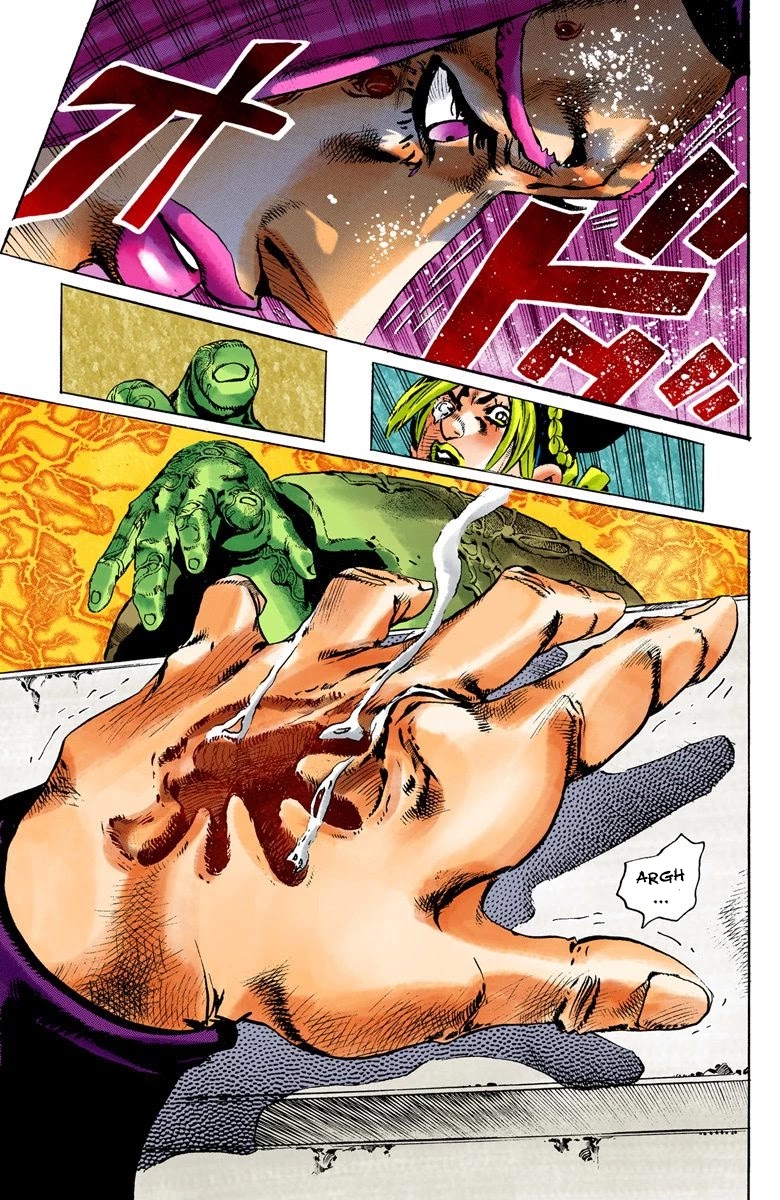 JoJo's Bizarre Adventure Part 6 - Stone Ocean (Official Colored) chapter 85 page 18