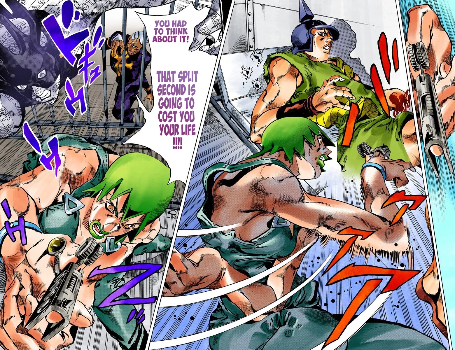 JoJo's Bizarre Adventure Part 6 - Stone Ocean (Official Colored) chapter 85 page 7