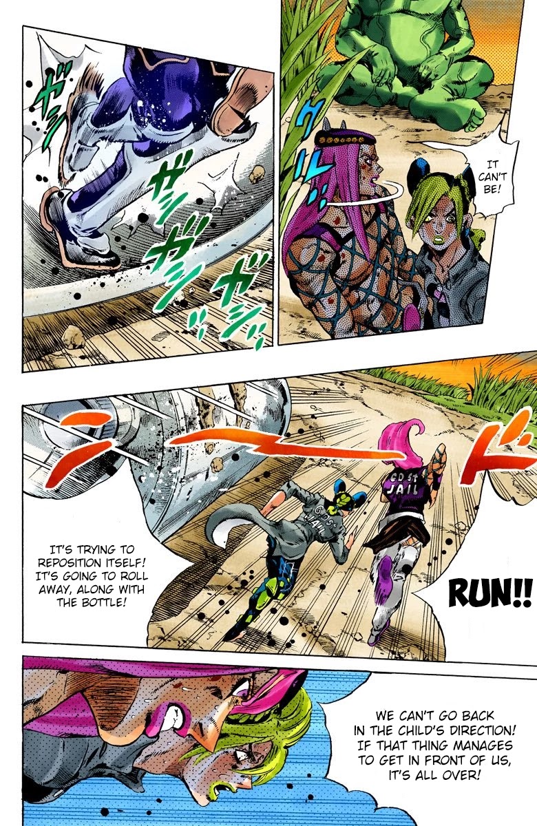 JoJo's Bizarre Adventure Part 6 - Stone Ocean (Official Colored) chapter 89 page 11