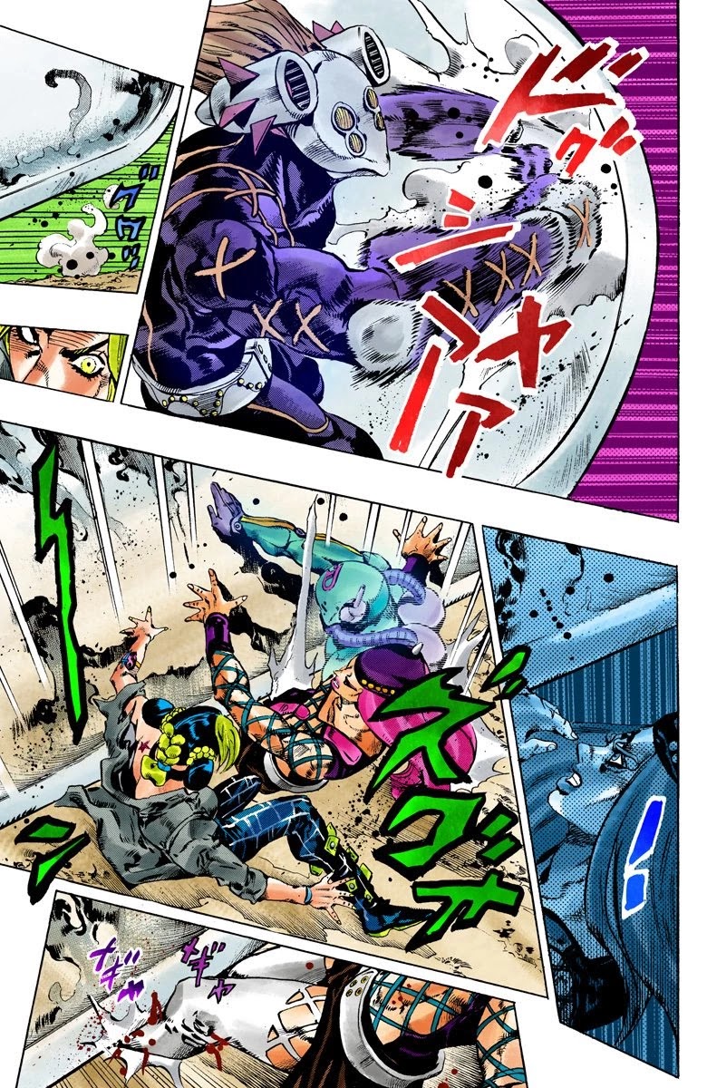 JoJo's Bizarre Adventure Part 6 - Stone Ocean (Official Colored) chapter 89 page 12