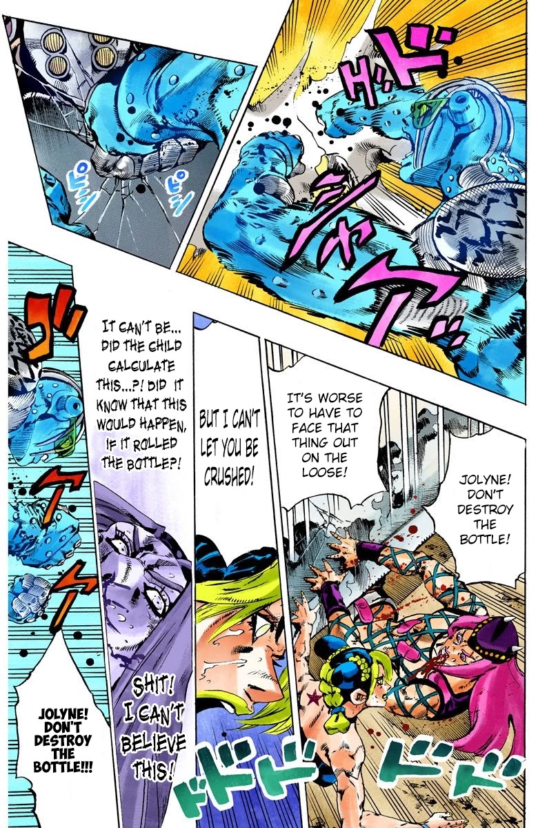 JoJo's Bizarre Adventure Part 6 - Stone Ocean (Official Colored) chapter 89 page 14