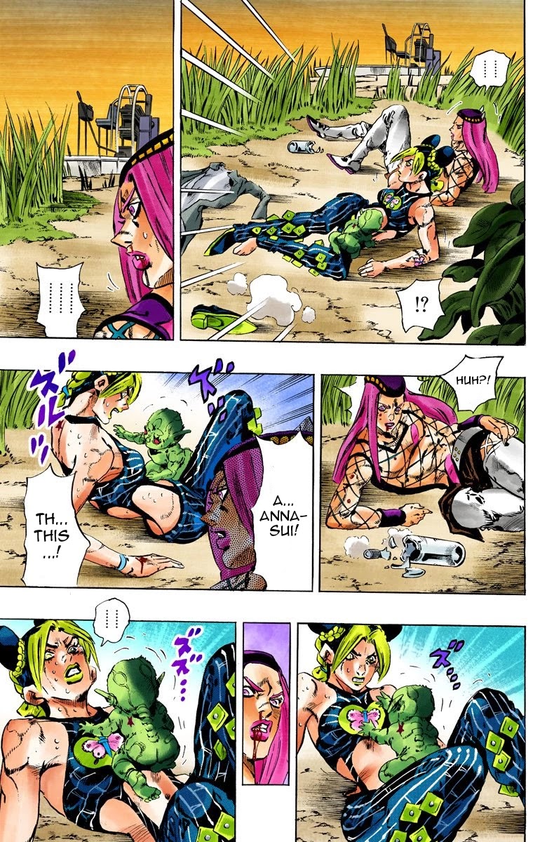 JoJo's Bizarre Adventure Part 6 - Stone Ocean (Official Colored) chapter 89 page 16