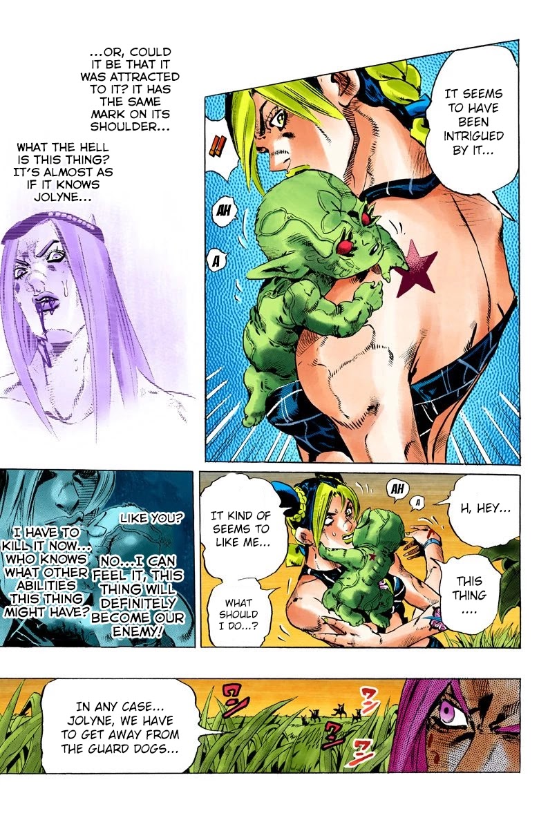 JoJo's Bizarre Adventure Part 6 - Stone Ocean (Official Colored) chapter 89 page 18