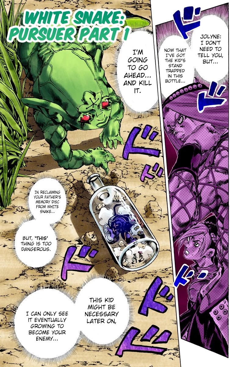 JoJo's Bizarre Adventure Part 6 - Stone Ocean (Official Colored) chapter 89 page 2