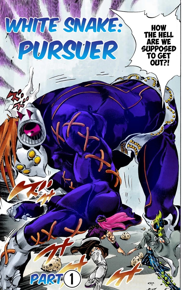 JoJo's Bizarre Adventure Part 6 - Stone Ocean (Official Colored) chapter 89 page 4