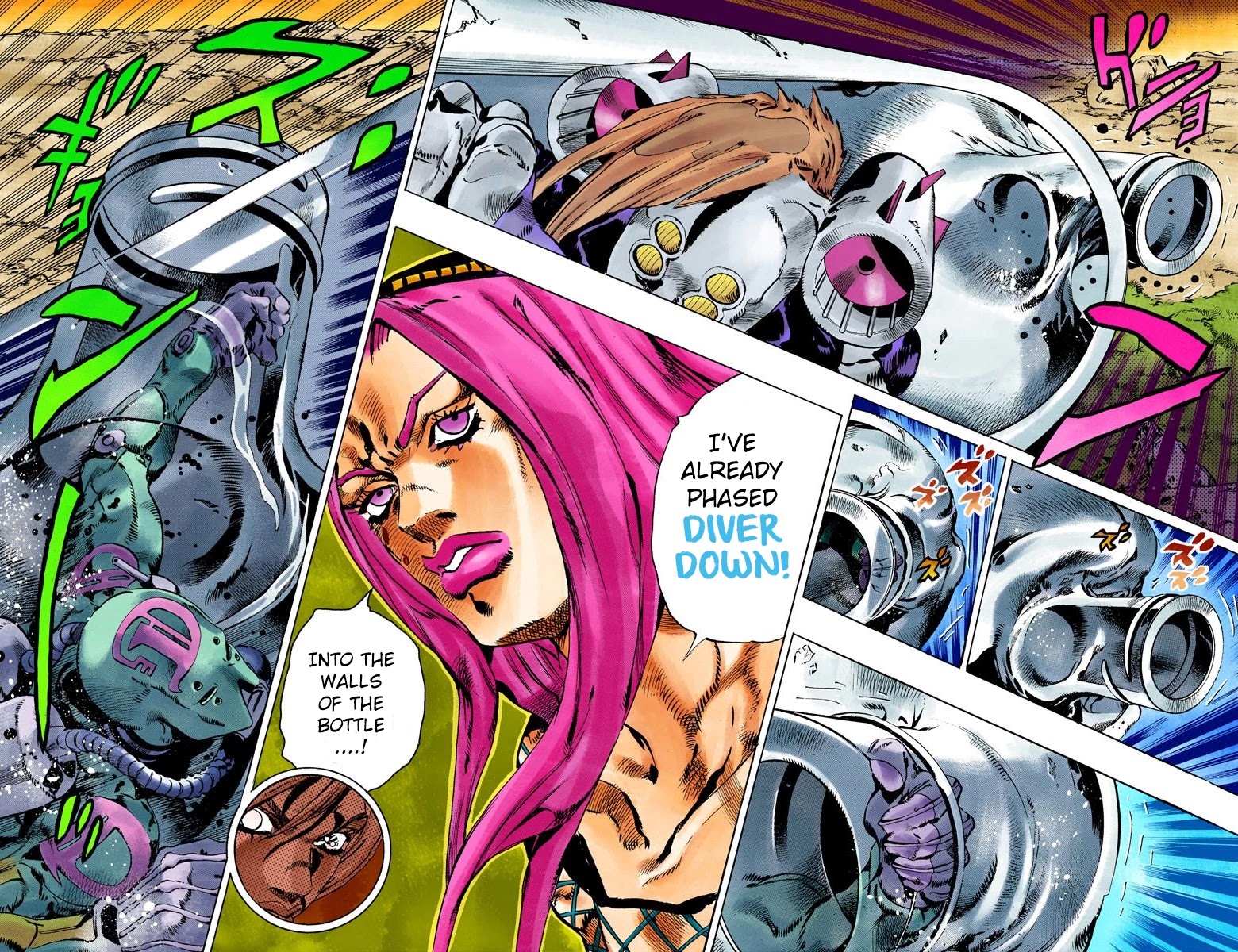 JoJo's Bizarre Adventure Part 6 - Stone Ocean (Official Colored) chapter 89 page 5