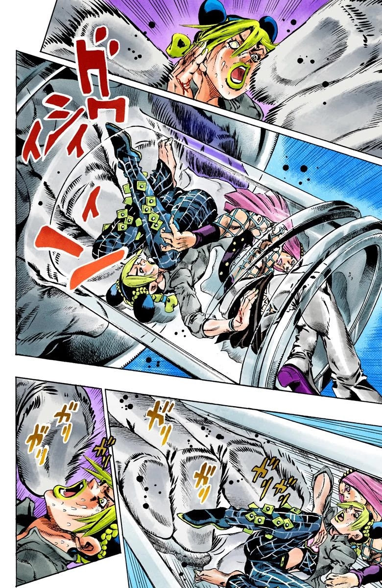 JoJo's Bizarre Adventure Part 6 - Stone Ocean (Official Colored) chapter 89 page 7