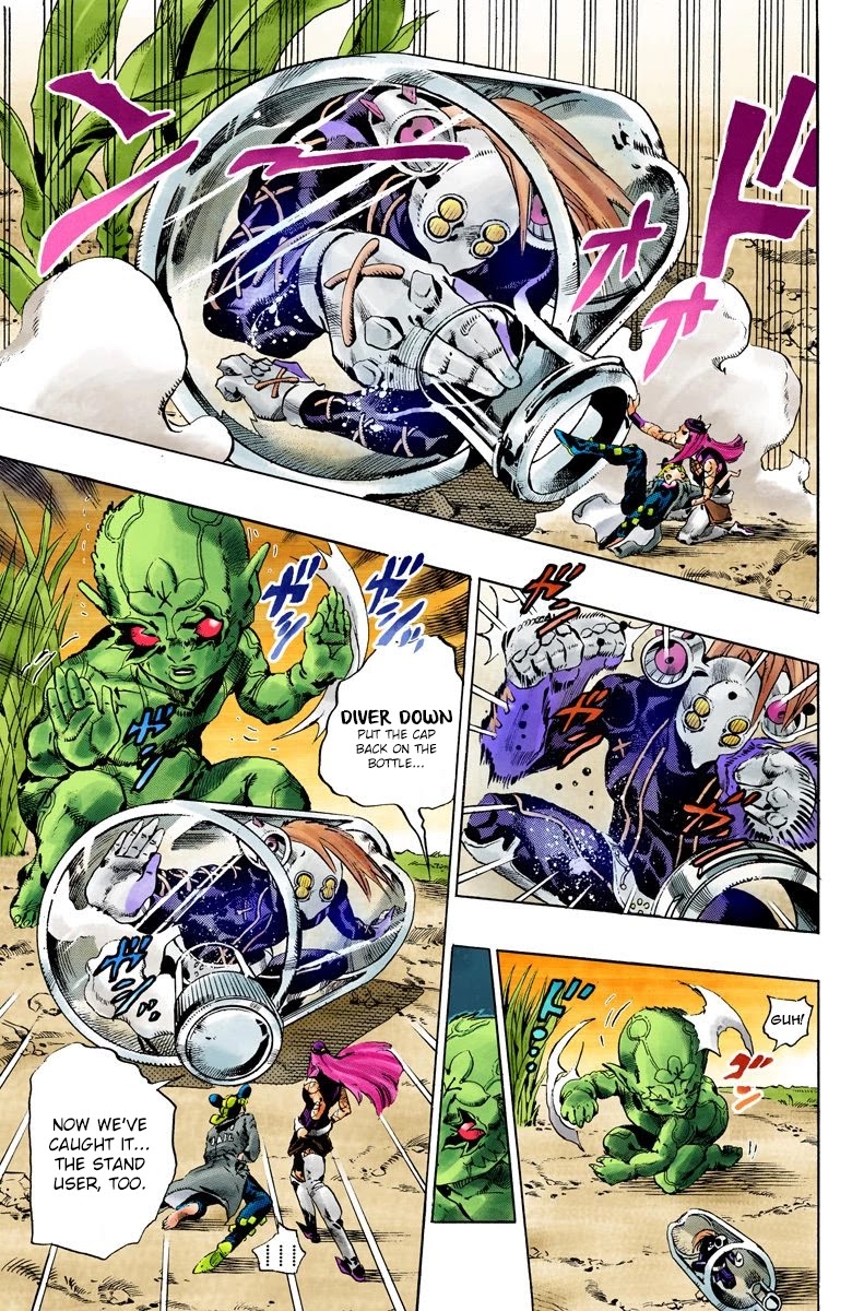 JoJo's Bizarre Adventure Part 6 - Stone Ocean (Official Colored) chapter 89 page 8