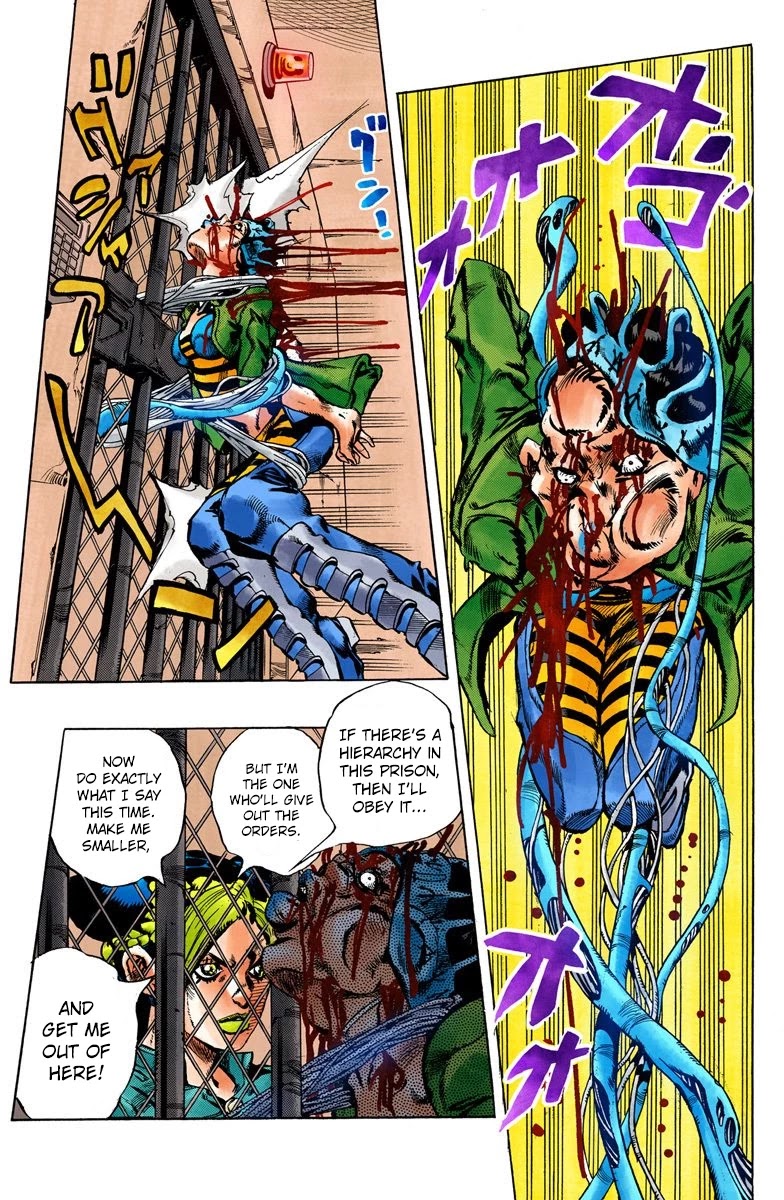 JoJo's Bizarre Adventure Part 6 - Stone Ocean (Official Colored) chapter 9 page 20