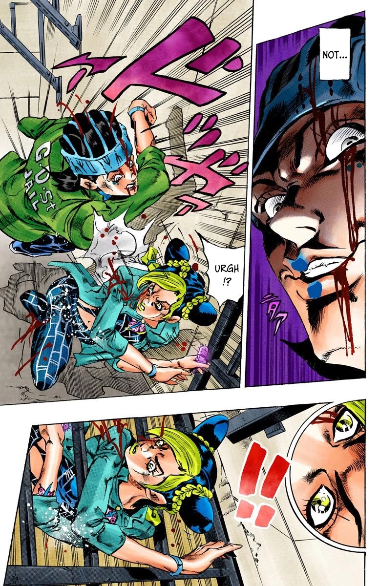 JoJo's Bizarre Adventure Part 6 - Stone Ocean (Official Colored) chapter 9 page 8