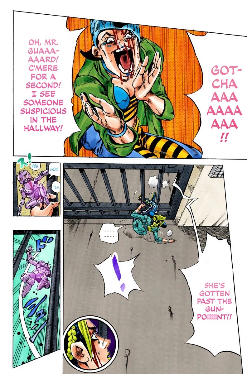 JoJo's Bizarre Adventure Part 6 - Stone Ocean (Official Colored) chapter 9 page 9