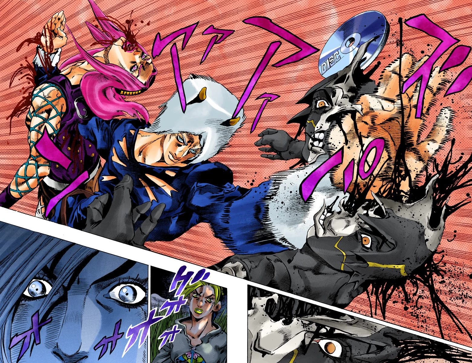 JoJo's Bizarre Adventure Part 6 - Stone Ocean (Official Colored) chapter 92 page 15
