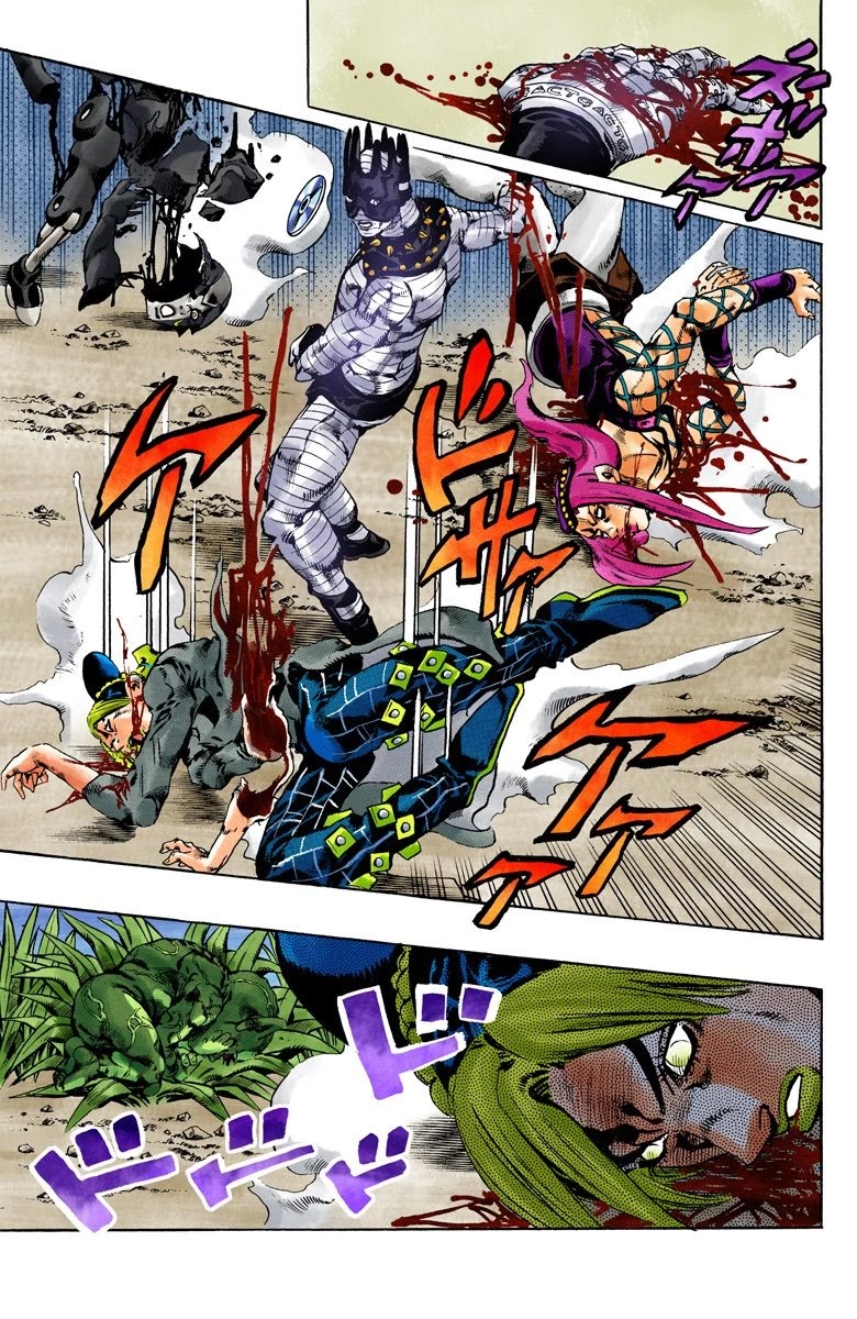 JoJo's Bizarre Adventure Part 6 - Stone Ocean (Official Colored) chapter 92 page 18