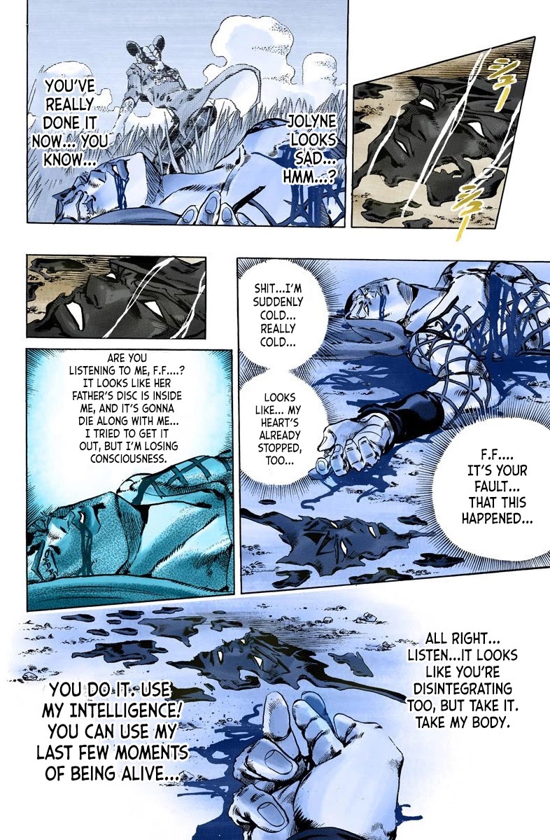 JoJo's Bizarre Adventure Part 6 - Stone Ocean (Official Colored) chapter 95 page 11