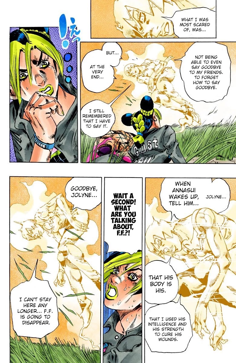 JoJo's Bizarre Adventure Part 6 - Stone Ocean (Official Colored) chapter 95 page 15