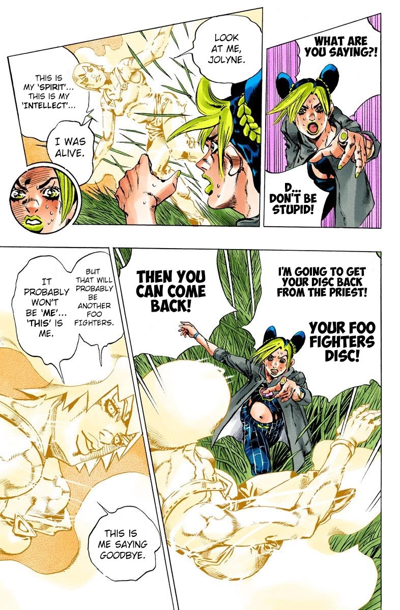 JoJo's Bizarre Adventure Part 6 - Stone Ocean (Official Colored) chapter 95 page 16