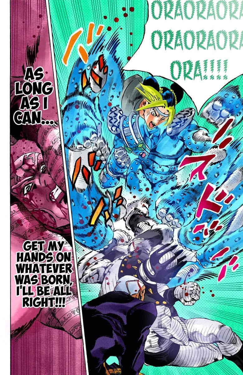 JoJo's Bizarre Adventure Part 6 - Stone Ocean (Official Colored) chapter 95 page 3