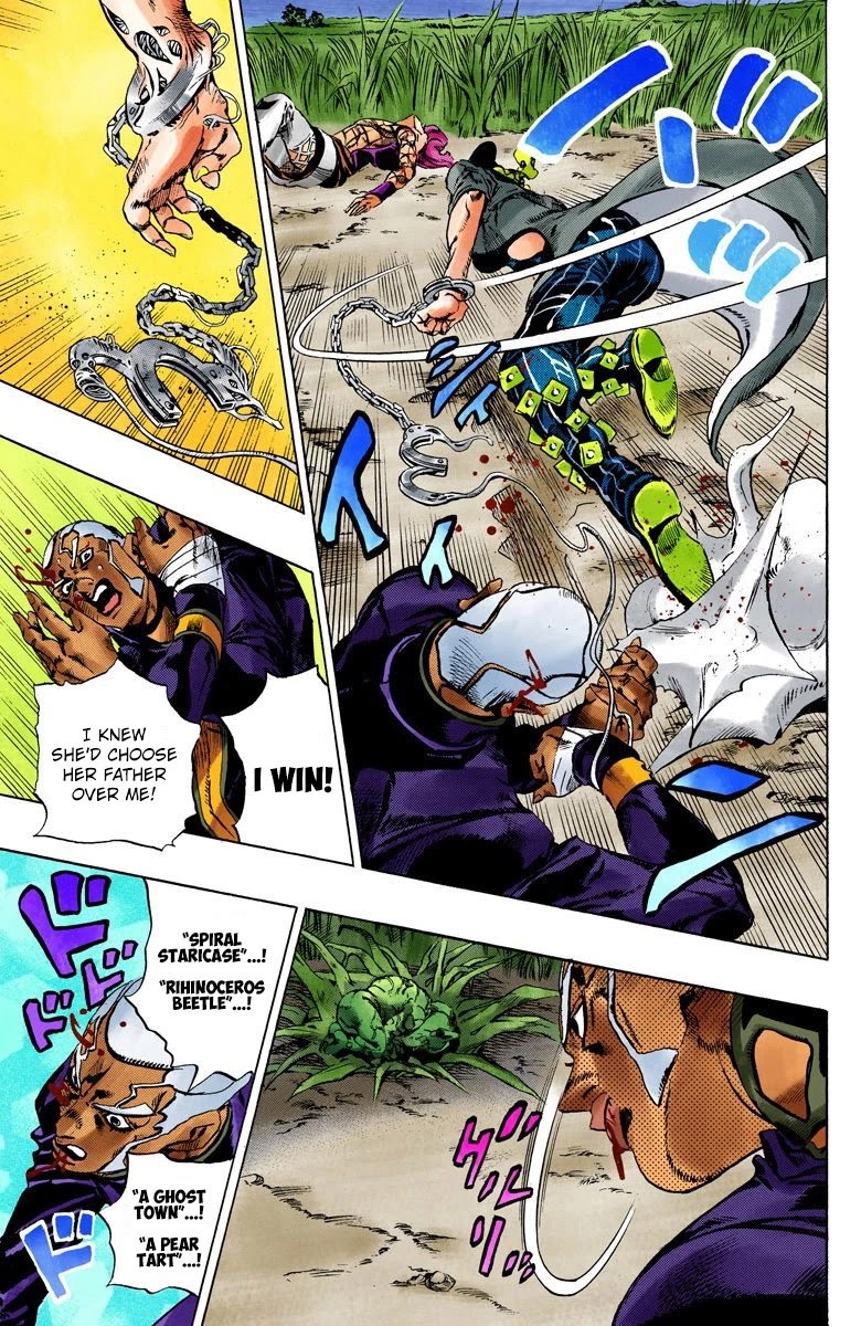 JoJo's Bizarre Adventure Part 6 - Stone Ocean (Official Colored) chapter 95 page 4