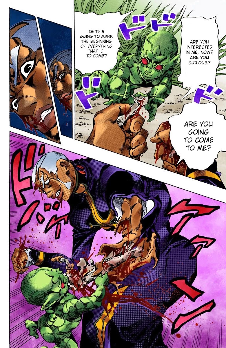 JoJo's Bizarre Adventure Part 6 - Stone Ocean (Official Colored) chapter 95 page 7