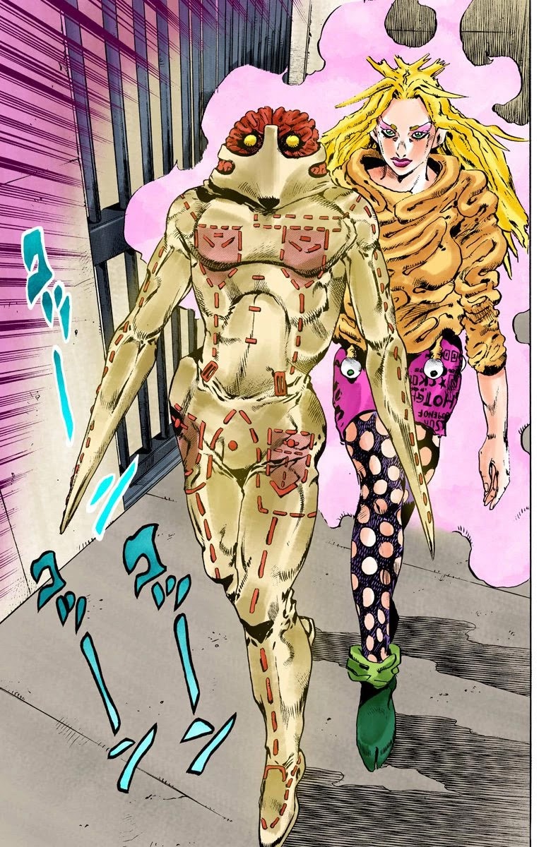 JoJo's Bizarre Adventure Part 6 - Stone Ocean (Official Colored) chapter 96 page 18