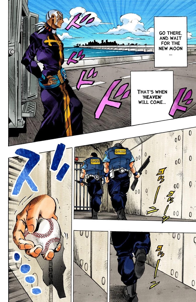JoJo's Bizarre Adventure Part 6 - Stone Ocean (Official Colored) chapter 96 page 9