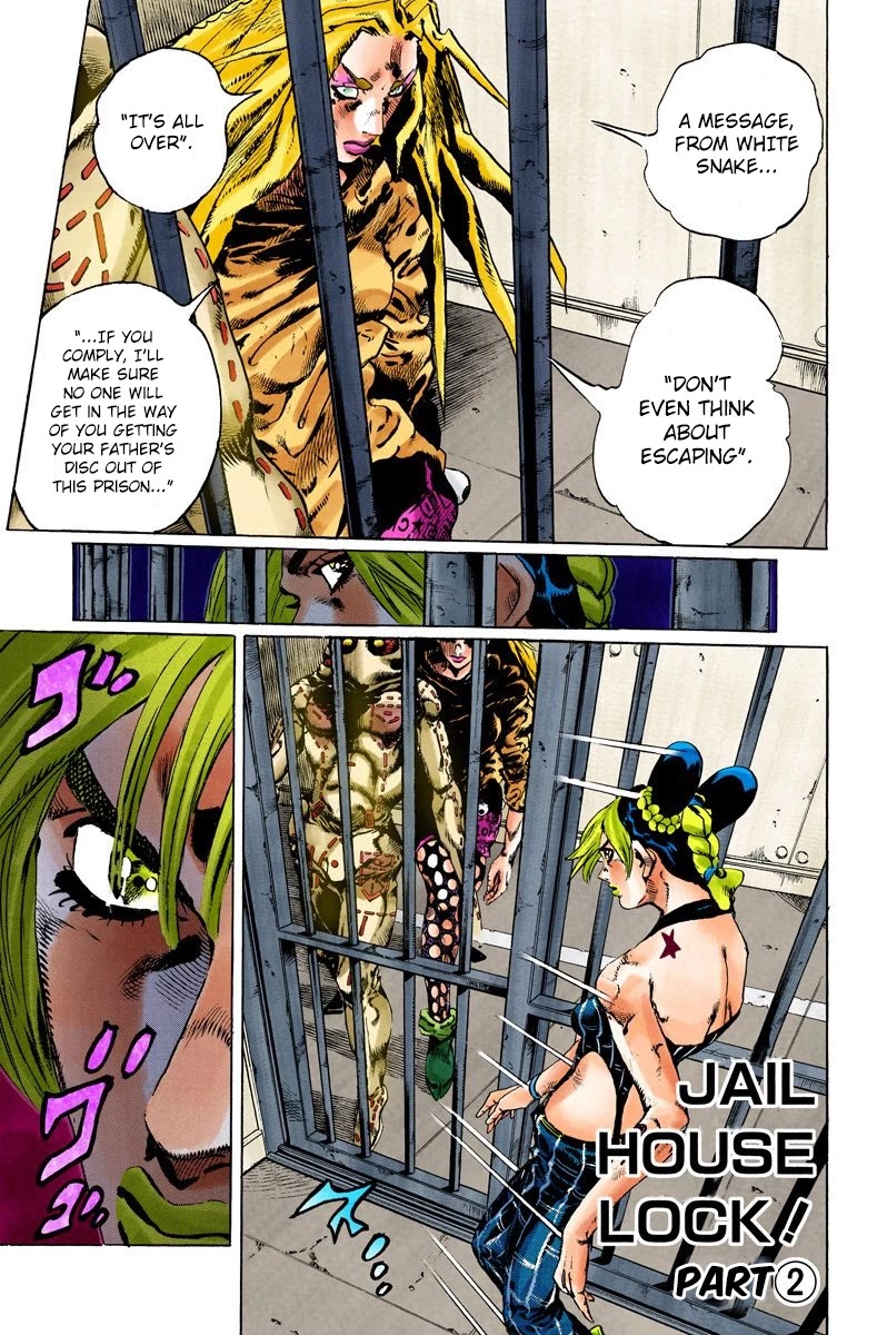 JoJo's Bizarre Adventure Part 6 - Stone Ocean (Official Colored) chapter 97 page 1