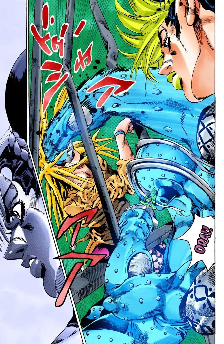JoJo's Bizarre Adventure Part 6 - Stone Ocean (Official Colored) chapter 97 page 4