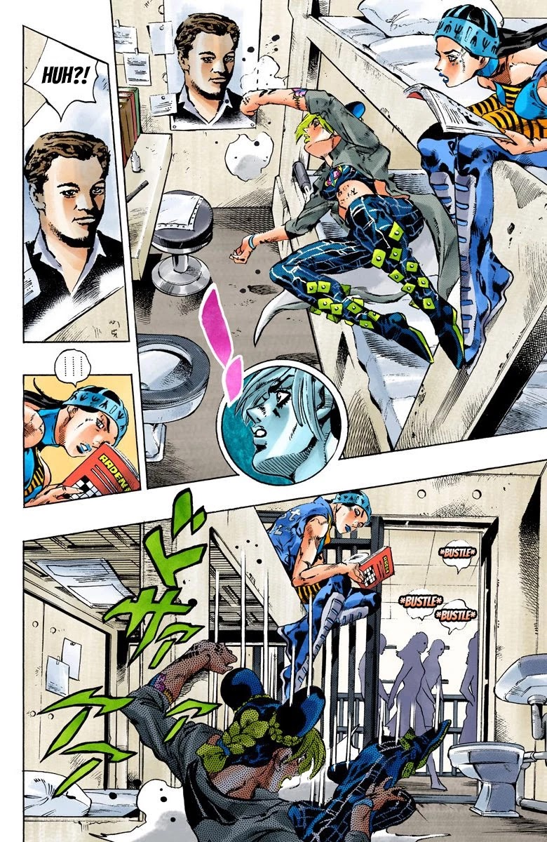 JoJo's Bizarre Adventure Part 6 - Stone Ocean (Official Colored) chapter 97 page 6