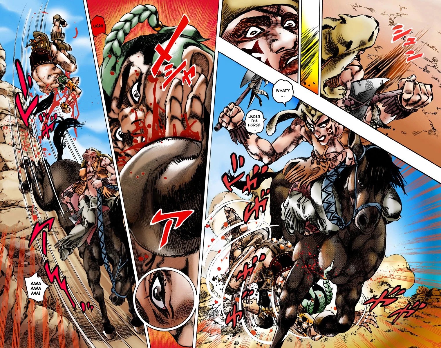 JoJo's Bizarre Adventure Part 7 - Steel Ball Run (Official Colored) chapter 1 page 10