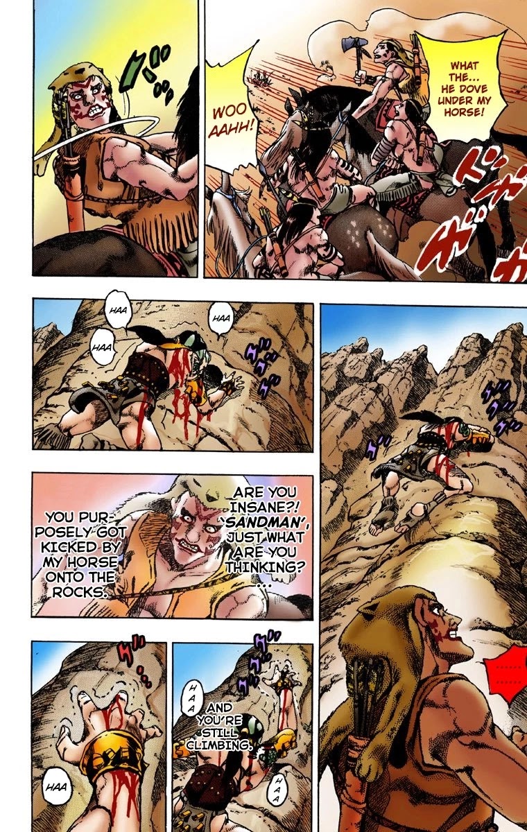 JoJo's Bizarre Adventure Part 7 - Steel Ball Run (Official Colored) chapter 1 page 11