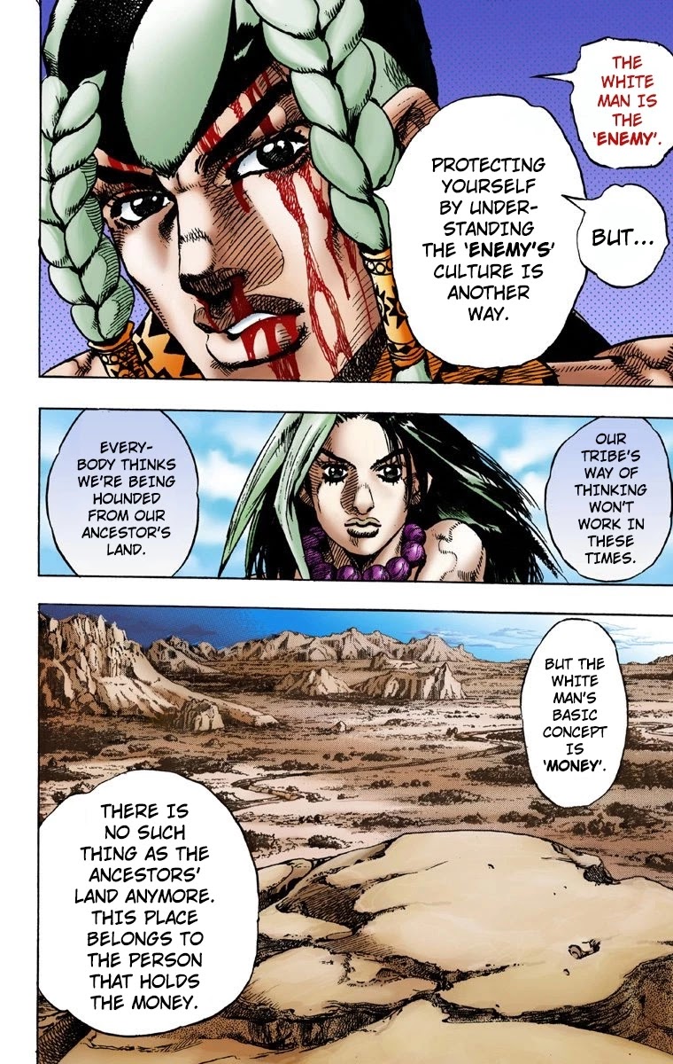 JoJo's Bizarre Adventure Part 7 - Steel Ball Run (Official Colored) chapter 1 page 17
