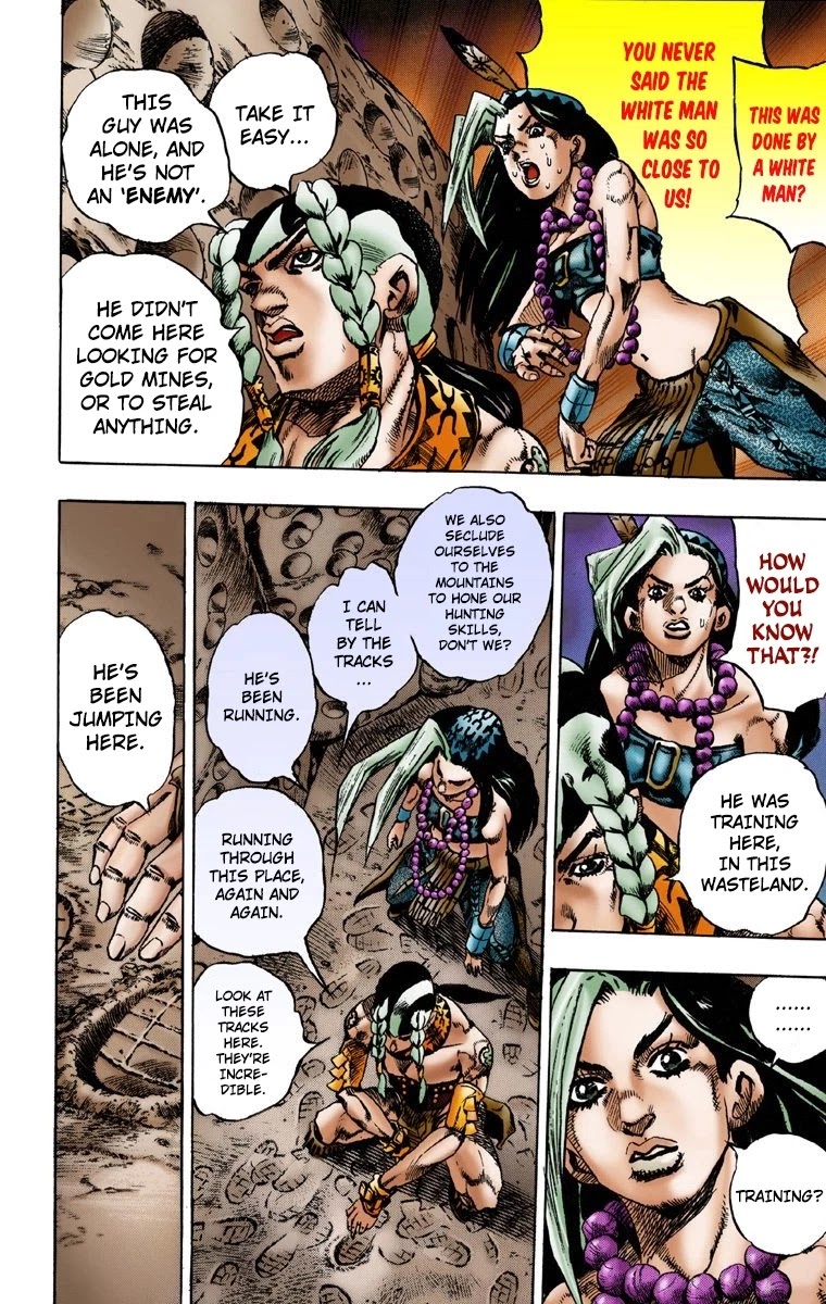 JoJo's Bizarre Adventure Part 7 - Steel Ball Run (Official Colored) chapter 1 page 20