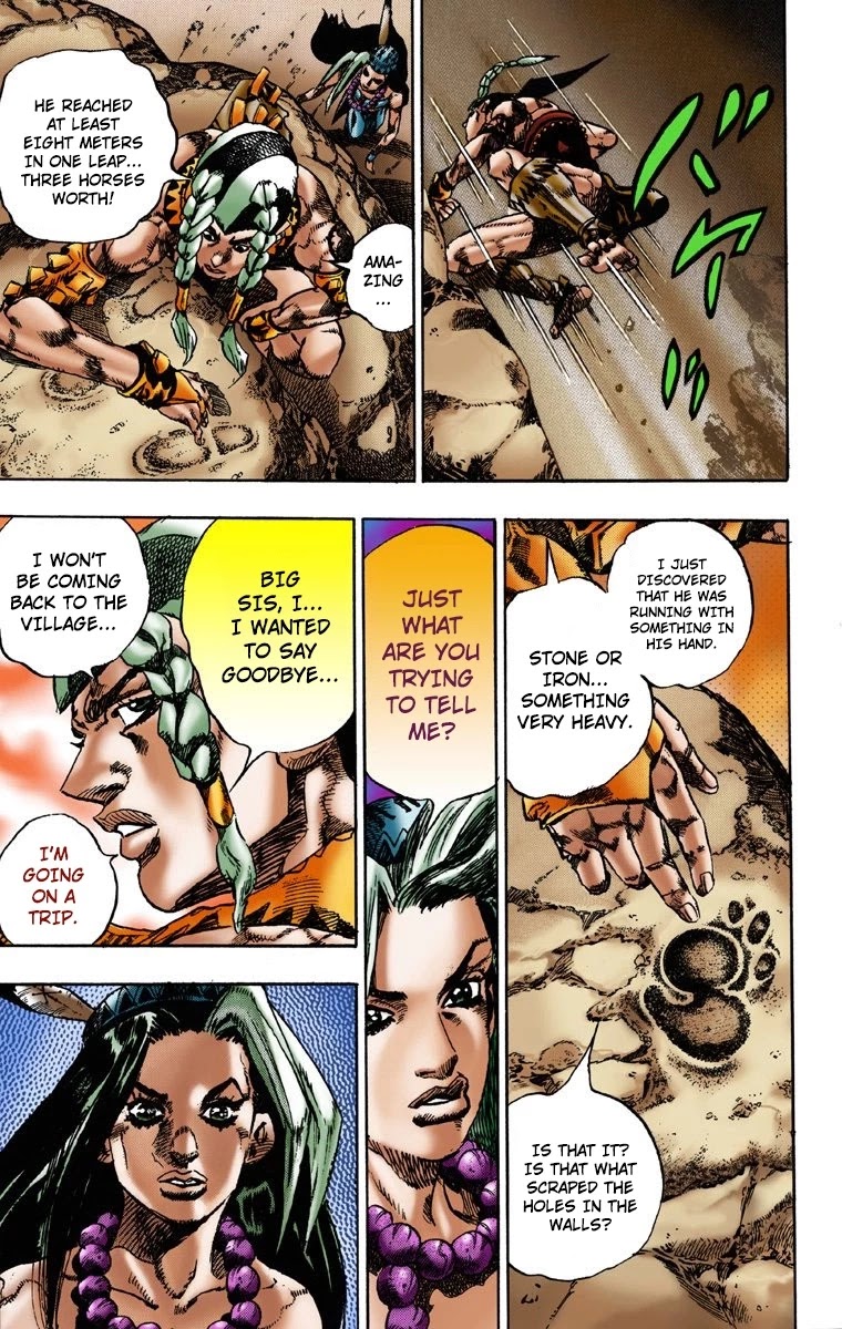 JoJo's Bizarre Adventure Part 7 - Steel Ball Run (Official Colored) chapter 1 page 21