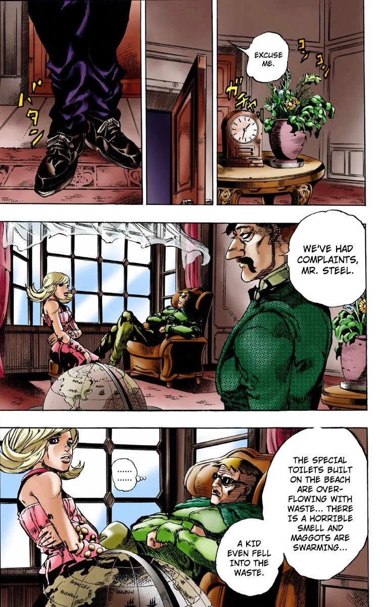 JoJo's Bizarre Adventure Part 7 - Steel Ball Run (Official Colored) chapter 1 page 23