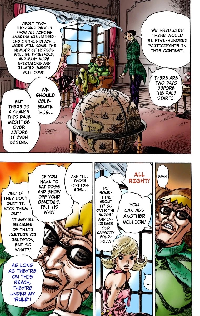 JoJo's Bizarre Adventure Part 7 - Steel Ball Run (Official Colored) chapter 1 page 25
