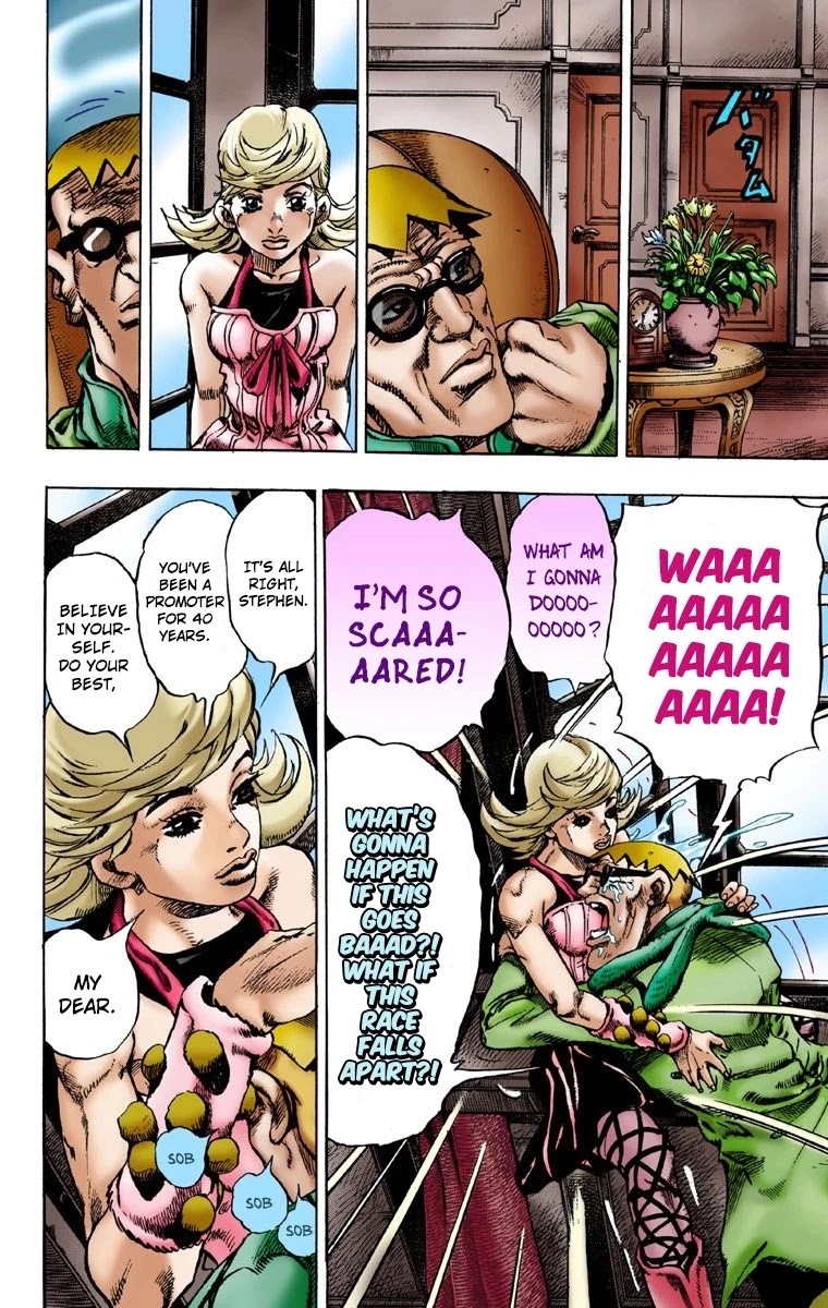 JoJo's Bizarre Adventure Part 7 - Steel Ball Run (Official Colored) chapter 1 page 28