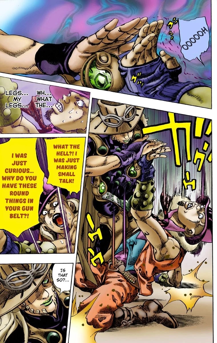 JoJo's Bizarre Adventure Part 7 - Steel Ball Run (Official Colored) chapter 1 page 44