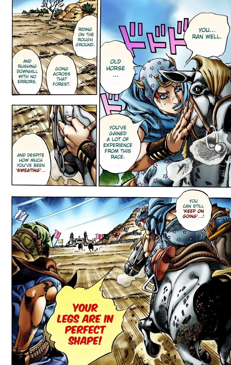 JoJo's Bizarre Adventure Part 7 - Steel Ball Run (Official Colored) chapter 10 page 18