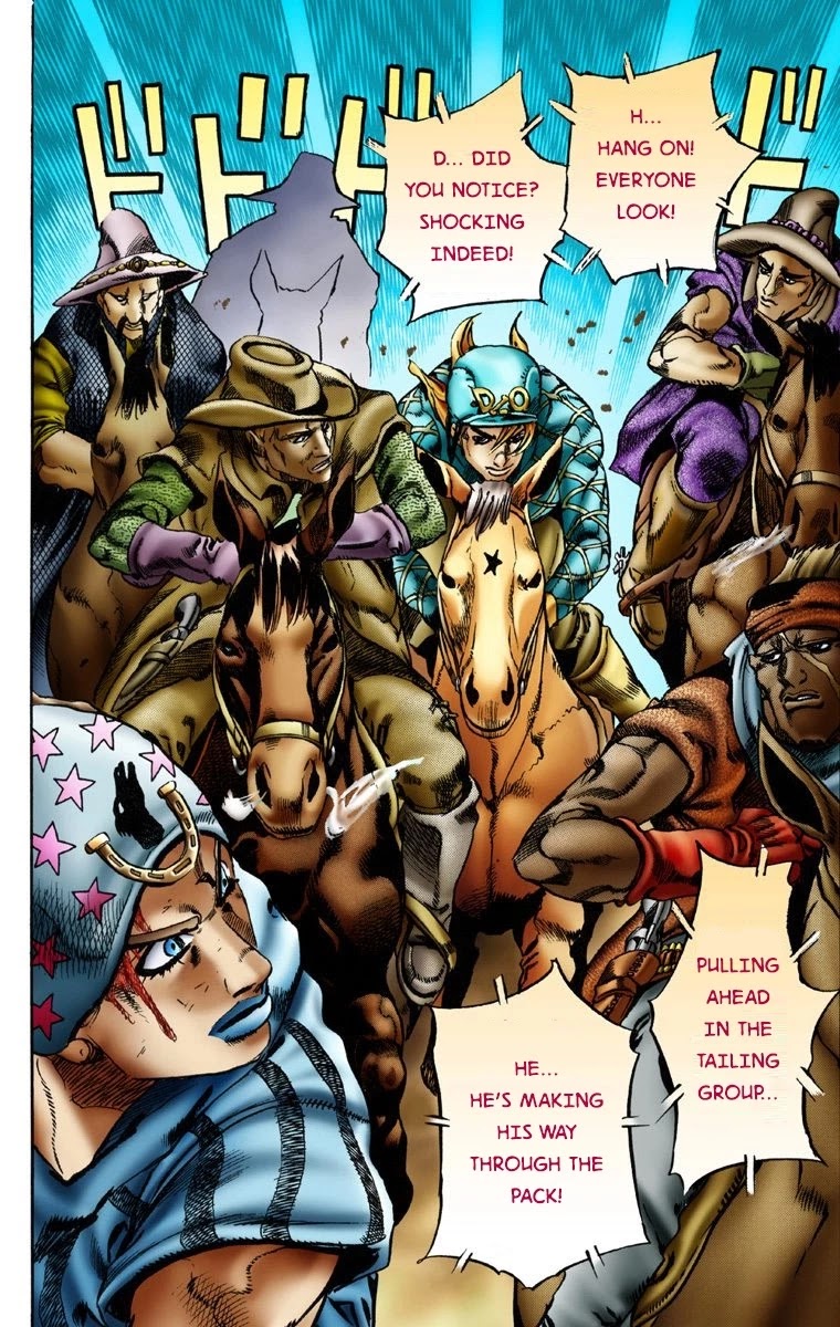 JoJo's Bizarre Adventure Part 7 - Steel Ball Run (Official Colored) chapter 10 page 20