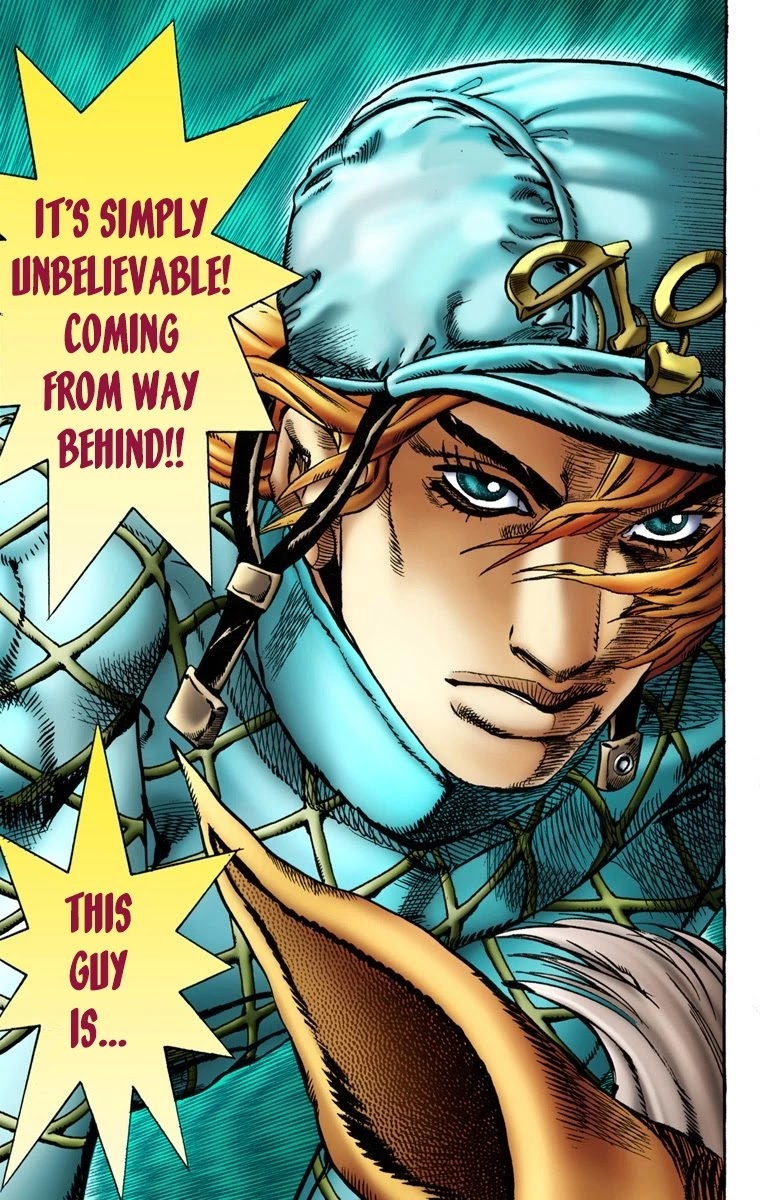 JoJo's Bizarre Adventure Part 7 - Steel Ball Run (Official Colored) chapter 10 page 21