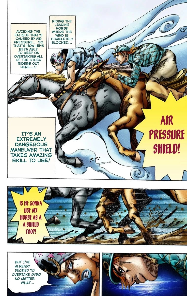 JoJo's Bizarre Adventure Part 7 - Steel Ball Run (Official Colored) chapter 10 page 23